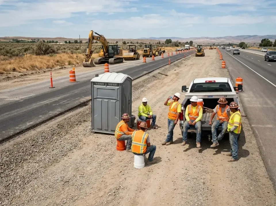 highway-road-construction-crew-007 — frequently asked questions, Porta Potty and Restroom Rentals in Riverside, OH
